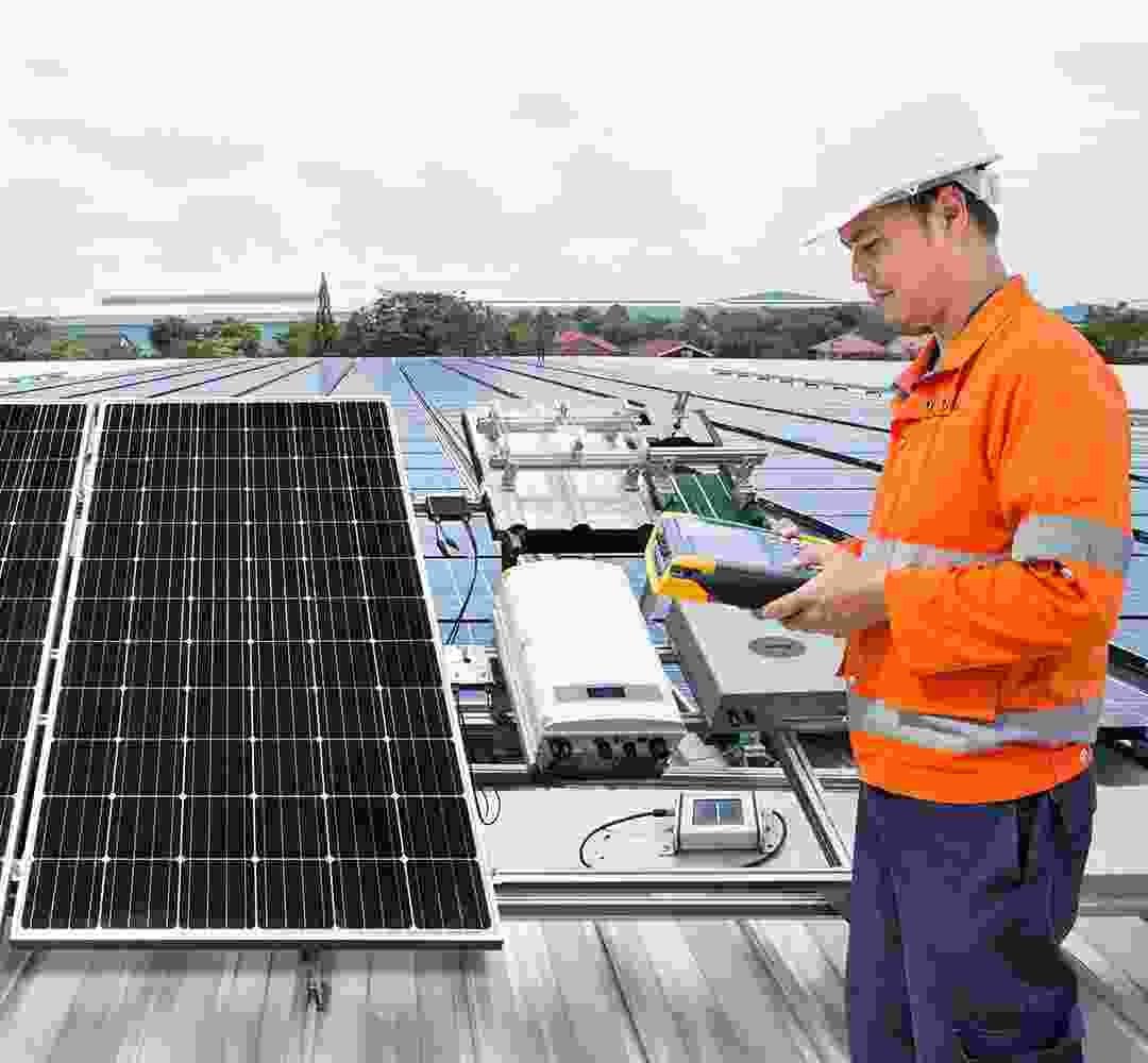 Installation & inspection of highly effective commercial solar panels